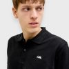JJ Rebel Ανδρικό Polo T-Shirt Μαύρο (12264439)