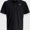JJ Rebel Ανδρικό Polo T-Shirt Μαύρο (12264439)