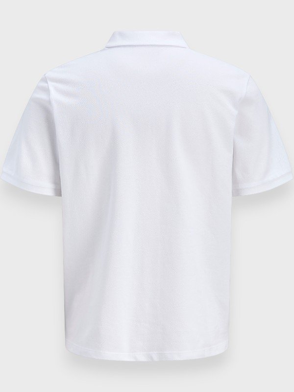 JJ Rebel Ανδρικό Polo T-Shirt Λευκό (12264439)