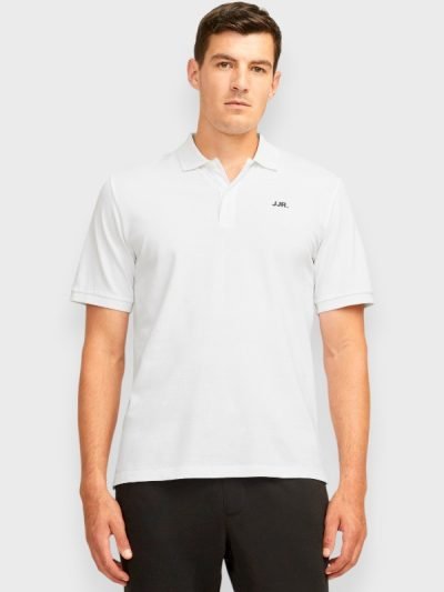JJ Rebel Ανδρικό Polo T-Shirt Λευκό (12264439)