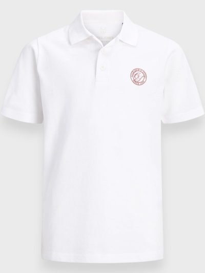 Μπλούζα Πόλο Jack & Jones Λευκό (12289958)