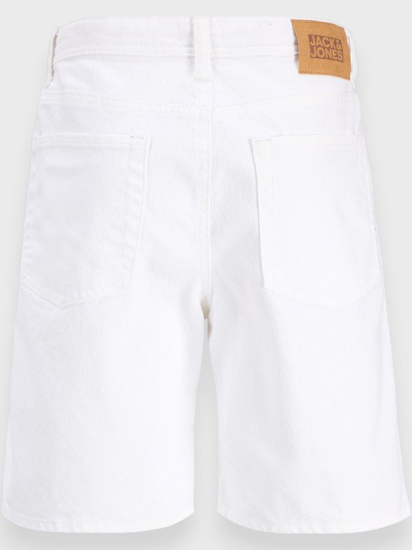 Βερμούδα Τζιν Jack & Jones Λευκό (12291035)