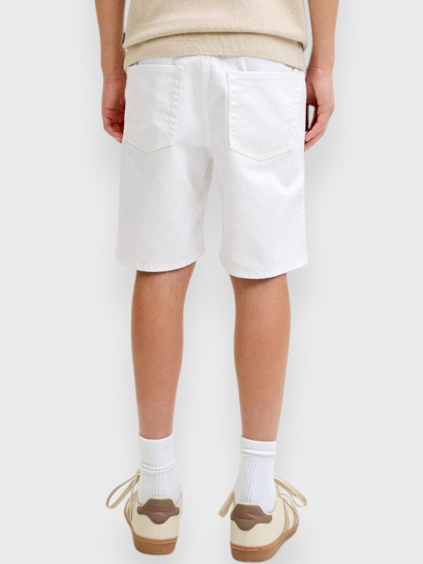 Βερμούδα Τζιν Jack & Jones Λευκό (12291035)