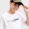 Μπλούζα Βαμβακερή Jack & Jones Λευκό (12298341)