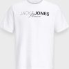 Μπλούζα Βαμβακερή Jack & Jones Λευκό (12298341)
