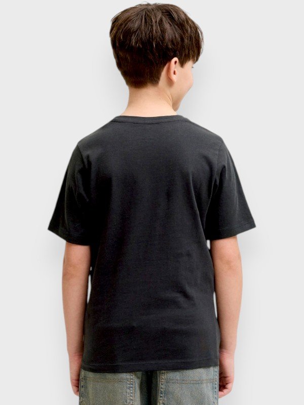 Μπλούζα Βαμβακερή Jack & Jones Μαύρο (12298341)