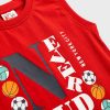 Σετ Βερμούδα Funky Κόκκινο/Μπλε (126-301401-1)
