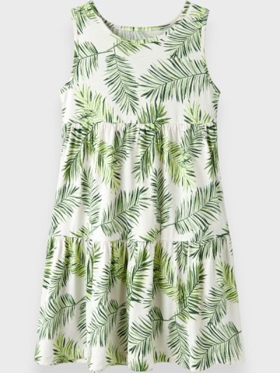 Φόρεμα Βαμβακερό Name It Palm Leaf (13228208)