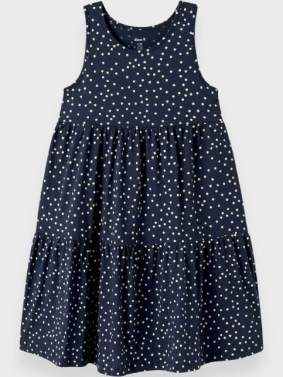 Φόρεμα Βαμβακερό Name It Navy Dots (13228208)