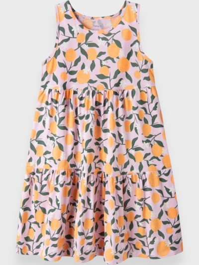 Φόρεμα Βαμβακερό Name It Pink Oranges (13228208)
