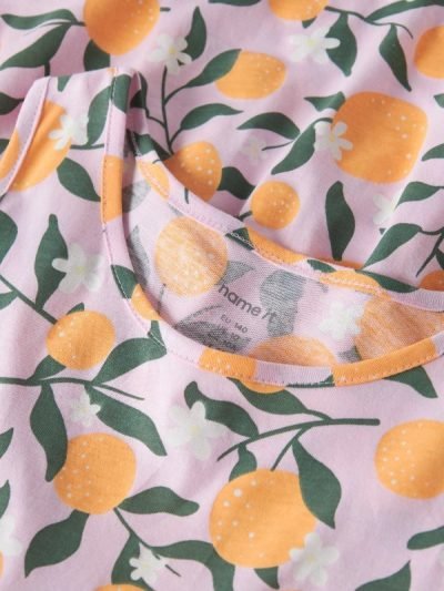 Φόρεμα Βαμβακερό Name It Pink Oranges (13228208)