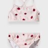 Μαγιό Bikini Name It Ροζ Εμπριμέ (13251614)