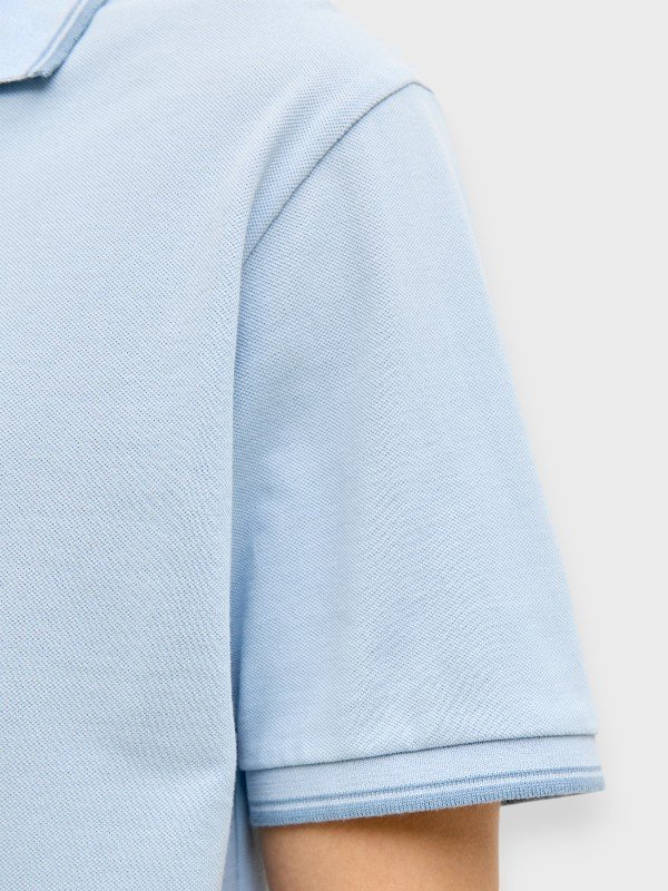JJ Rebel Ανδρικό Polo T-Shirt Cashmere Blue (12271166)