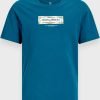 Μπλούζα Βαμβακερή Jack & Jones Μπλε (12298360)