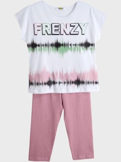 Σετ Κολάν Frenzy Λευκό/Σάπιο Μήλο (63615511)