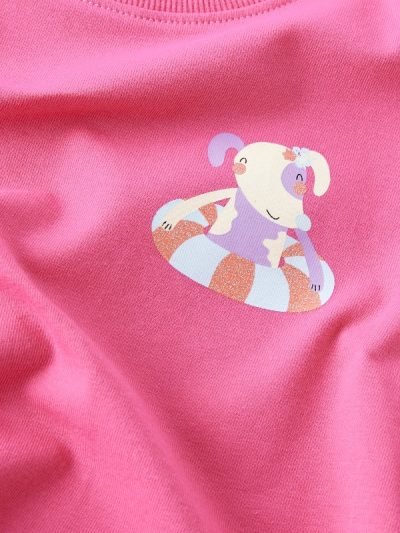 Μπλούζα Βαμβακερή Name It Fandango Pink (13251511)
