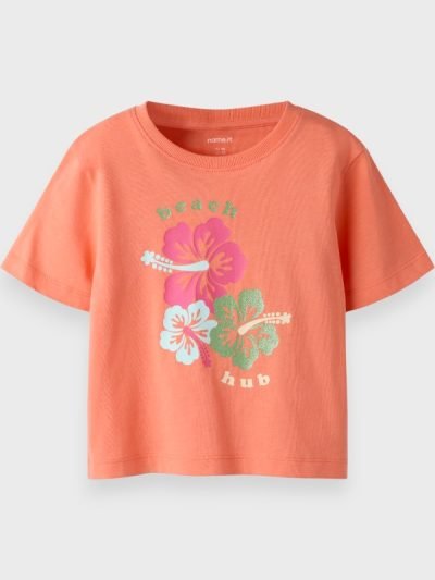 Μπλούζα Βαμβακερή Name It Fusion Coral (13251511)