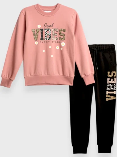 Σετ Φόρμας Funky Blush/Μαύρο (227-517126-1)
