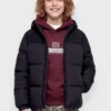 Μπουφάν Puffer Jack & Jones Μαύρο (12299448)