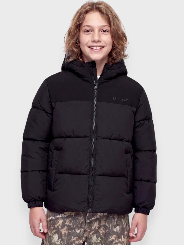 Μπουφάν Puffer Jack & Jones Μαύρο (12299448)
