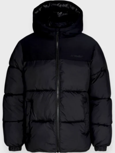 Μπουφάν Puffer Jack & Jones Μαύρο (12299448)