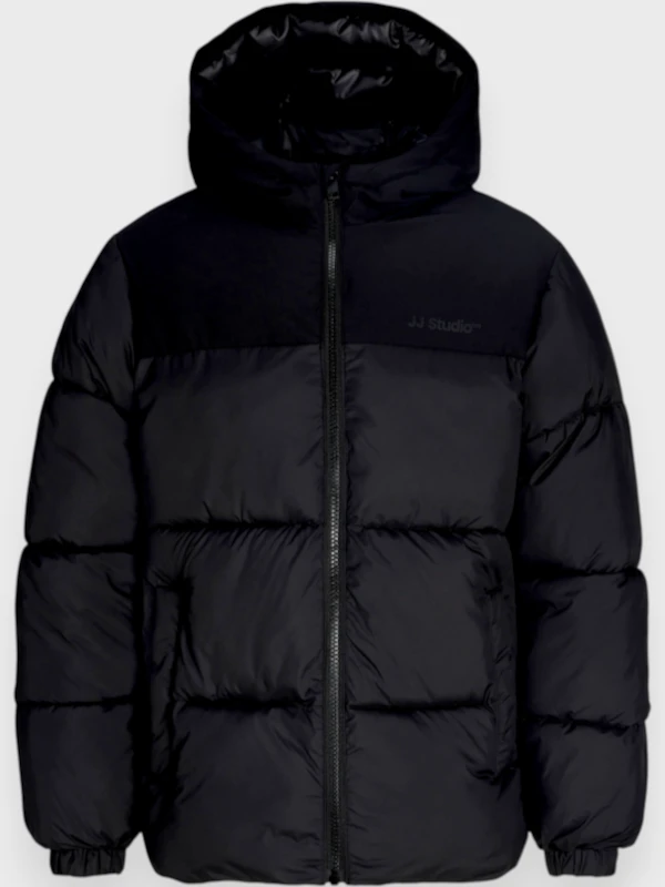 Μπουφάν Puffer Jack & Jones Μαύρο (12299448)