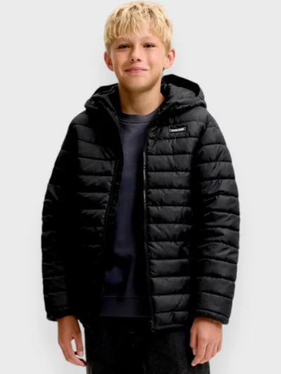 Μπουφάν Puffer Jack & Jones Μαύρο (12299453)
