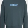 Μπλούζα Φούτερ Jack & Jones Πετρόλ (12299736)