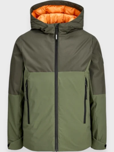 Μπουφάν Εποχιακό Jack & Jones Χακί (12301819)