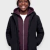 Μπουφάν Jack & Jones Μαύρο (12302942)