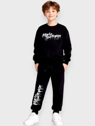 Σετ Φόρμας Action Sportswear Μαύρο (12610010)